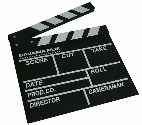 Bavaria Film Filmklappe gross