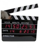 Filmklappe Wecker